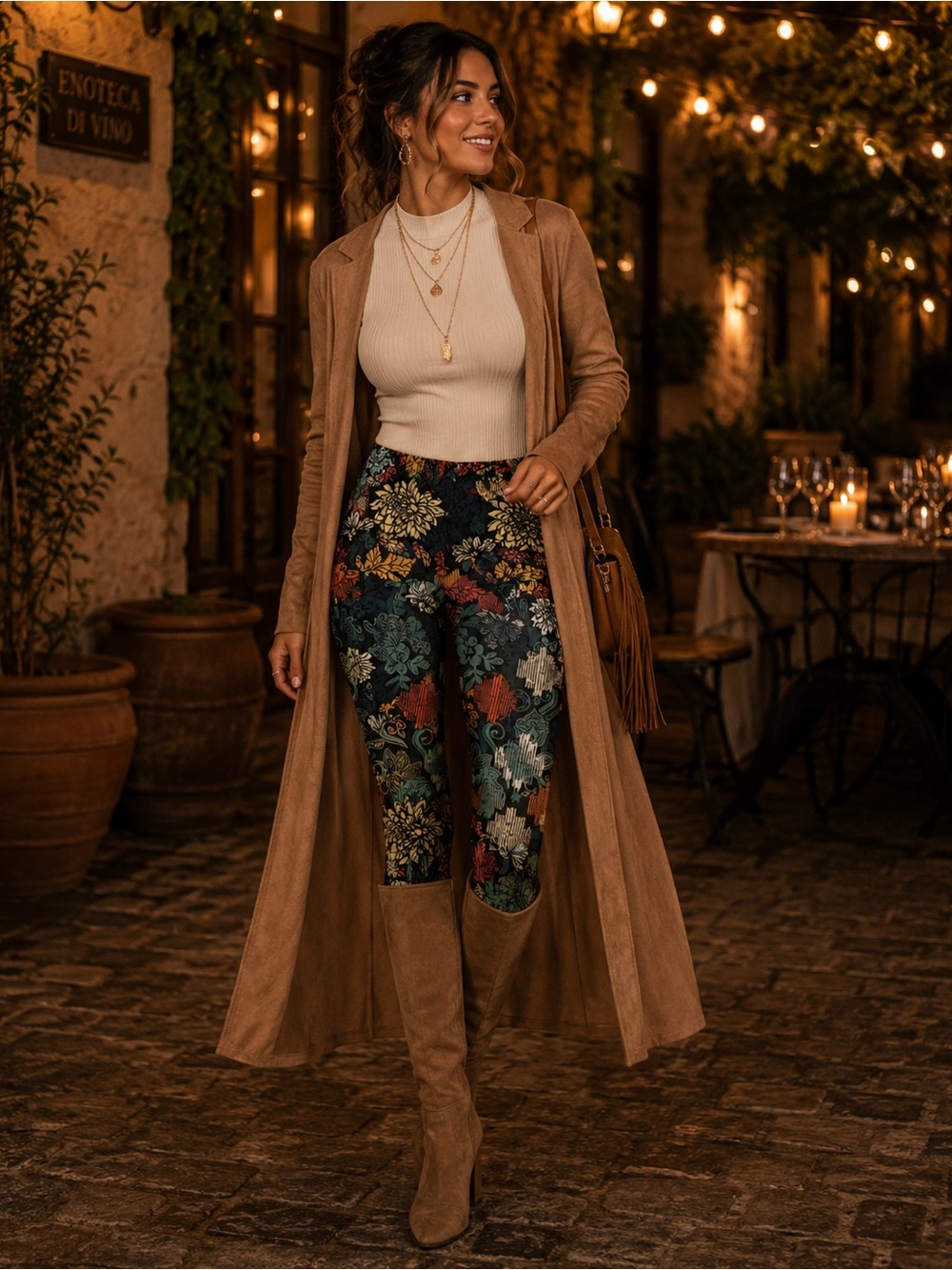 🔥 Lularoe Boho floral printed Leggings